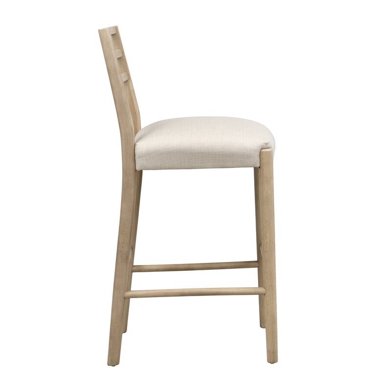 Bar Stool With Ladder Back (Set of 2)