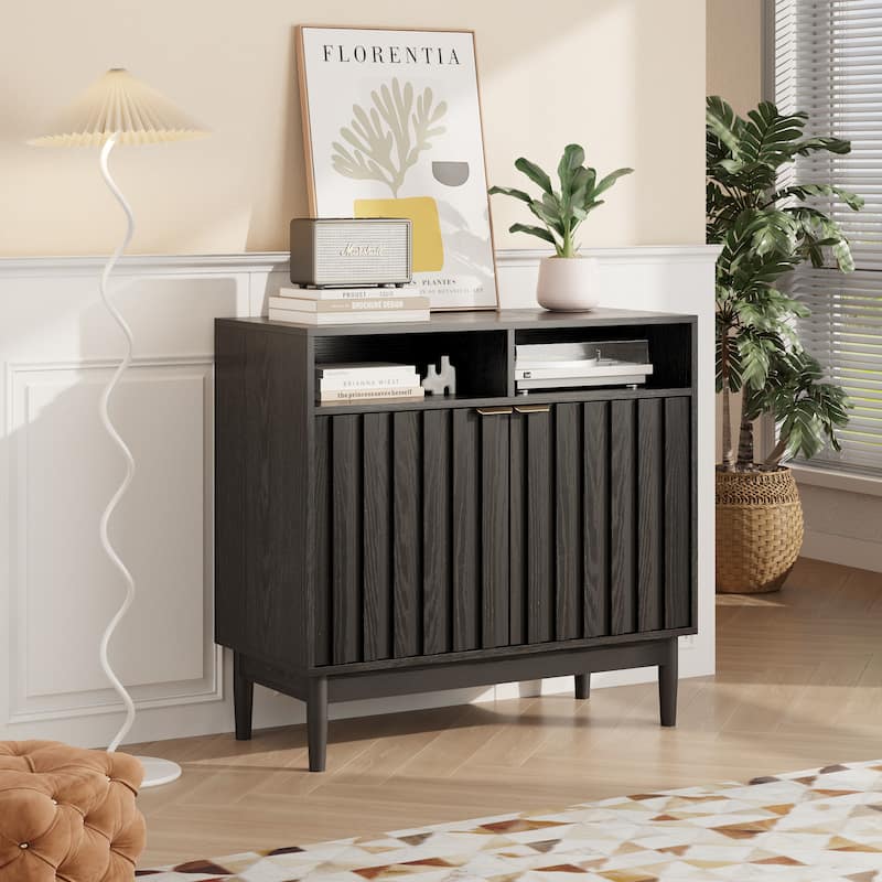 34 in. Buffet with Adjustable Shelves