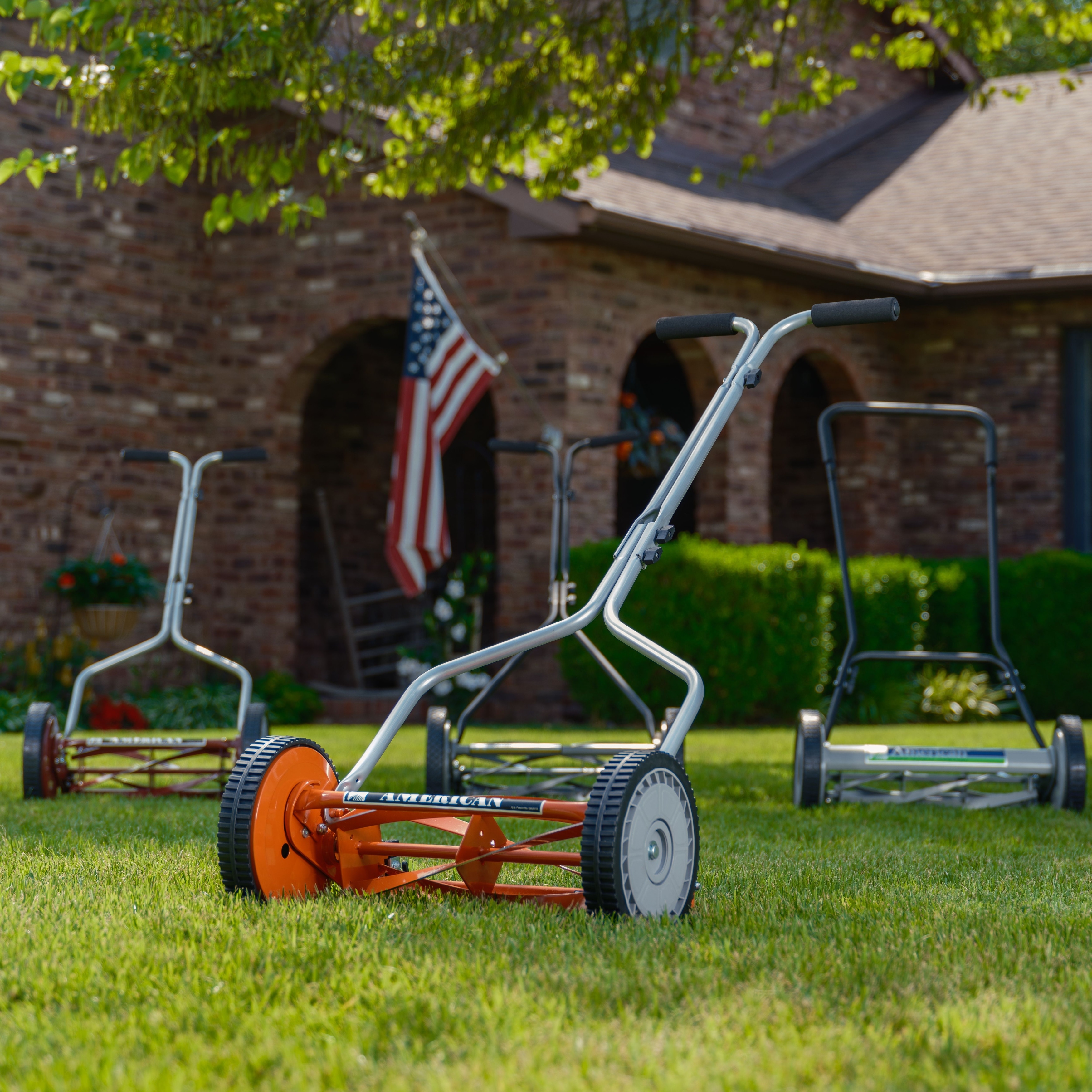 American Lawn Mower 14 Inch Push Reel Mower On Sale Bed Bath