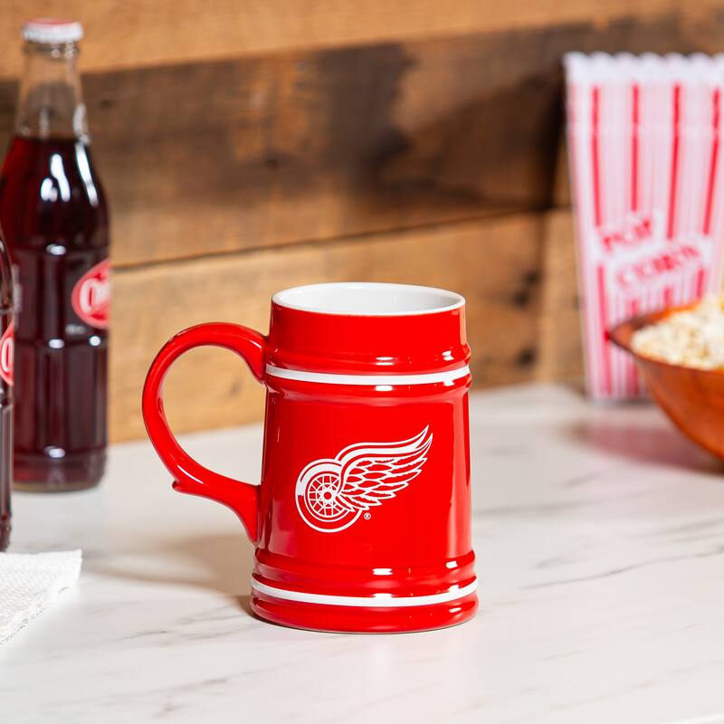 Detroit Red Wings 24 oz Ceramic Stein Mug
