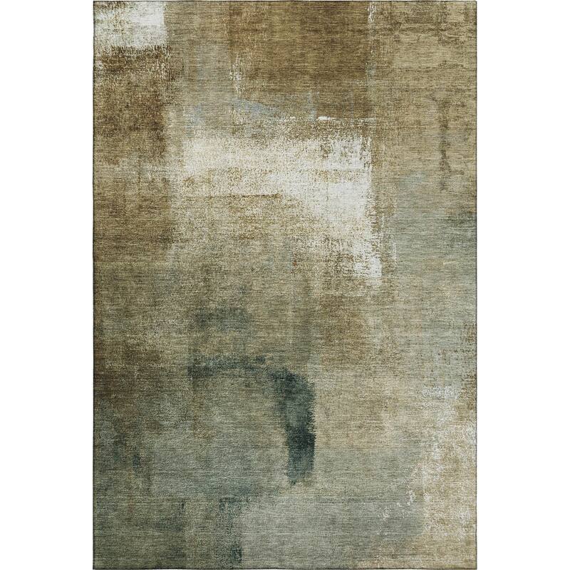 Premium Washable Super Soft Brushstrokes Abstract Mayfield Rug
