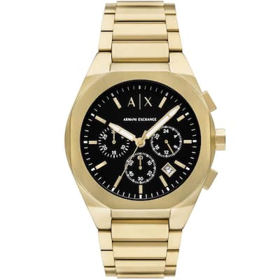 Armani Exchange Men's Rafael Black Dial Watch - AX4180 - 6 (36)