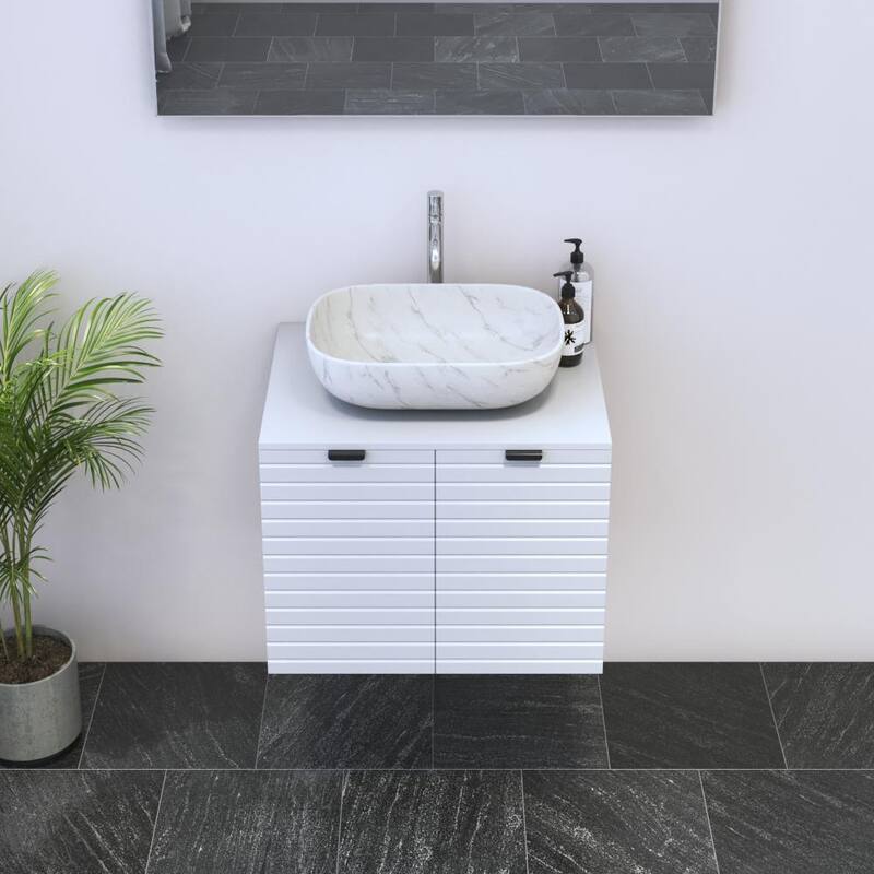 Capri 2D 60 Floating Bathroom Vanity (24" Width)