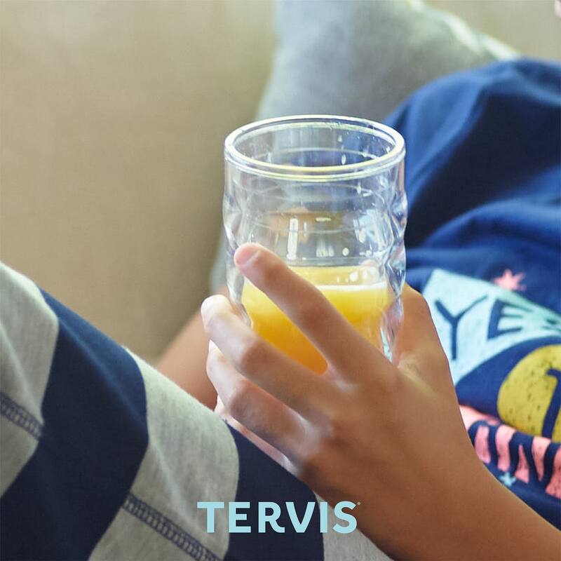 Tervis Ice Popsicle Collection Made in USA Double Walled Insulated Travel Tumbler, Rainbow Pop - 10oz Wavy