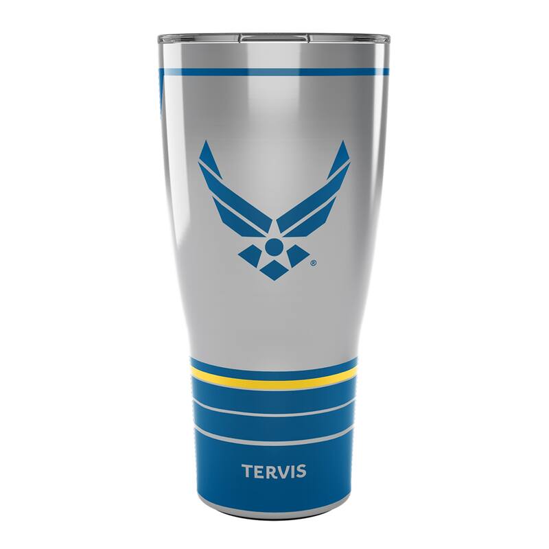 Tervis Traveler Air Force Forever Proud Triple Walled Insulated Travel Tumbler, Stainless Steel - 30oz