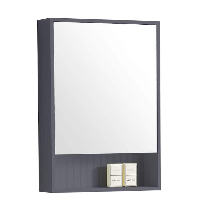 Venezian Medicine Cabinet - 18" - Rock Gray