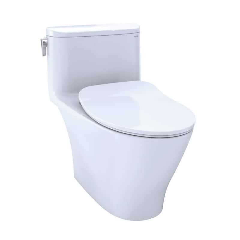 TOTO Nexus 1.28 GPF One Piece Elongated Chair Height Toilet with - Cotton