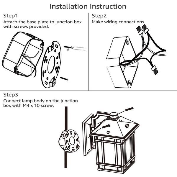 Shop Dusk To Dawn Led Exterior Wall Lantern Outdoor Wall Light