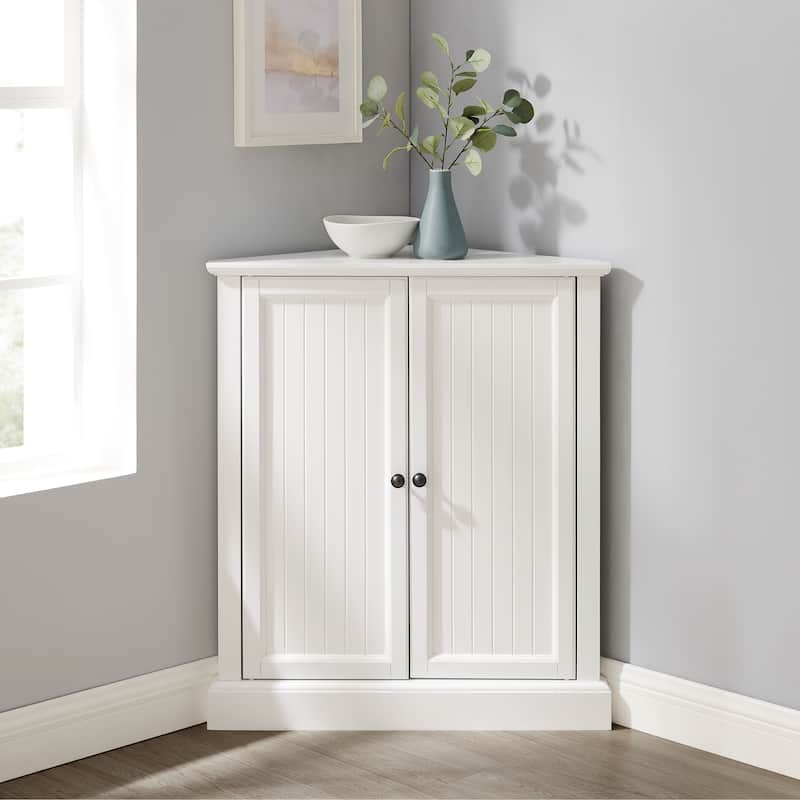 Crosley Shoreline Stackable Corner Pantry - N/A