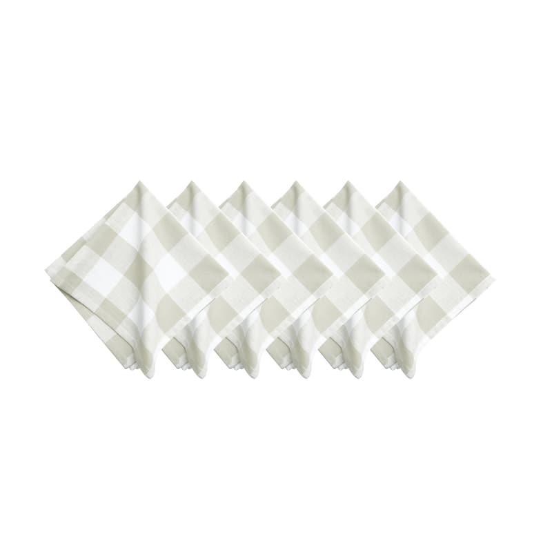 Franklin Pebble Gingham Check Napkin, Set of 6
