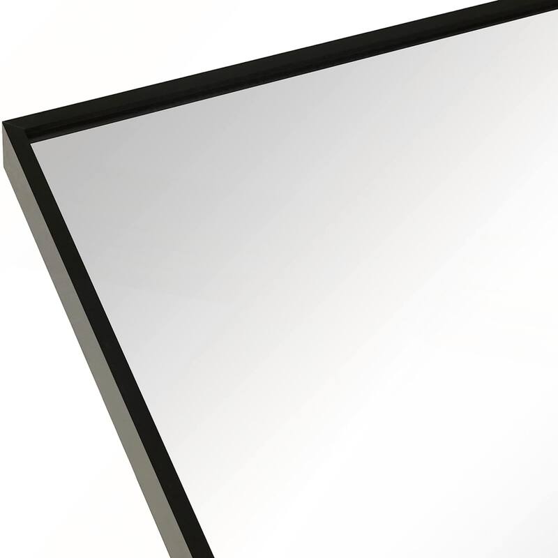 24x32 Inch Metal Framed Arched Bathrrom Mirror