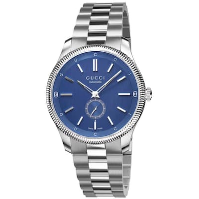 Gucci Women's G-Timeless Blue Dial Watch - YA126389 - 6 (36)