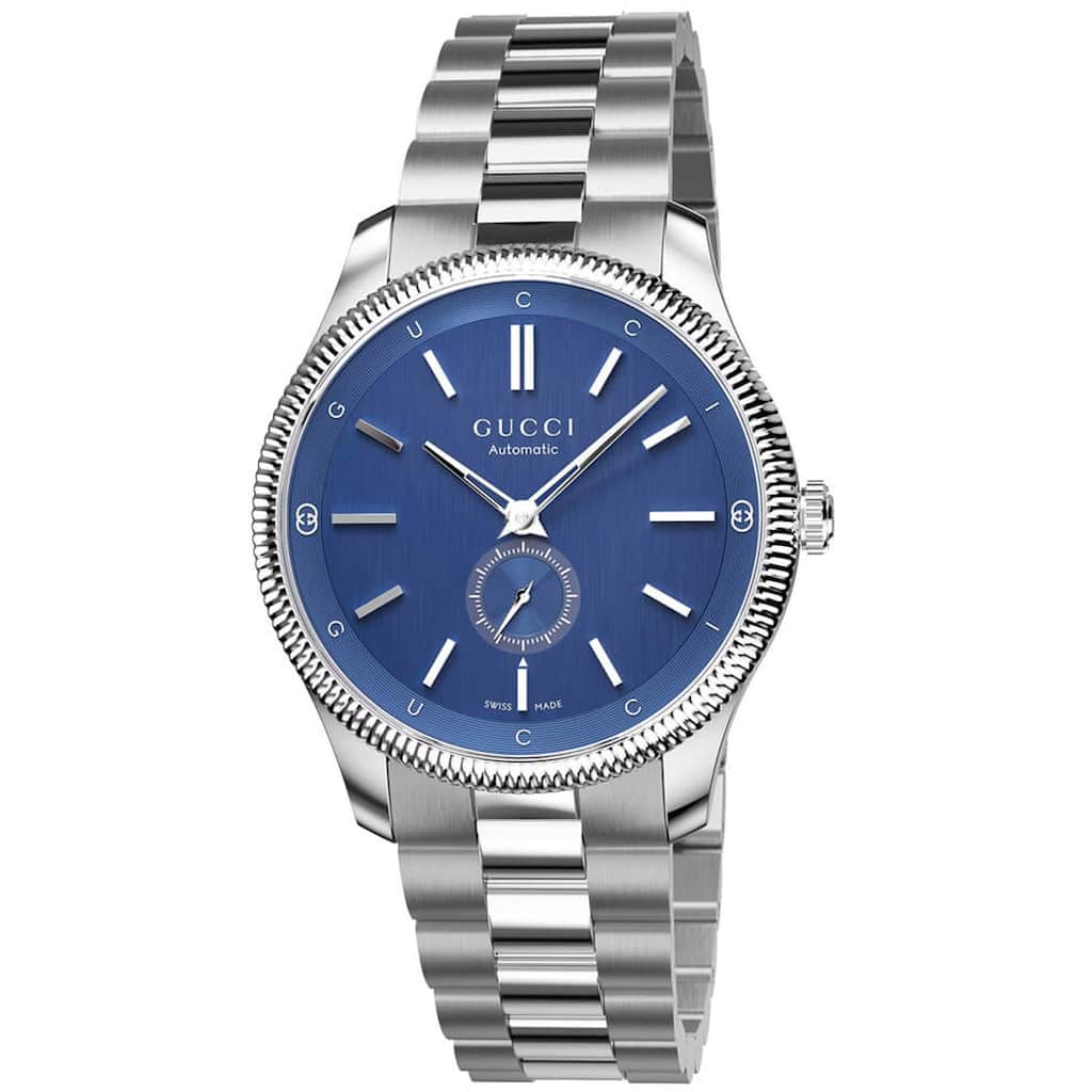 Gucci Women's G-Timeless Blue Dial Watch - YA126389 - 6 (36)