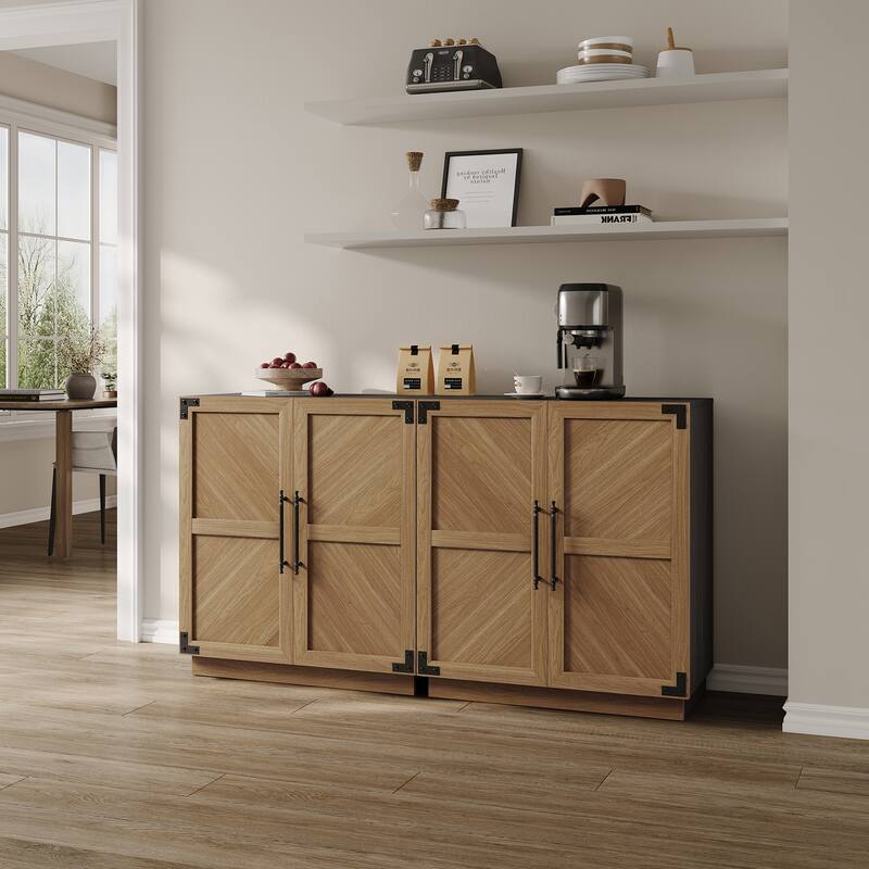 2 Doors Vintage Magician Storage Cabinet