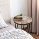 preview thumbnail 39 of 80, Greenage Reclaimed Wood End Table Living Room Night Stand Use