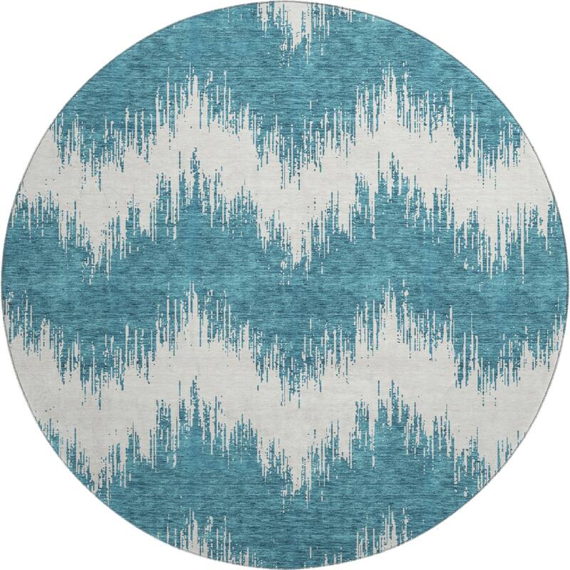Premium Washable Super Soft Farmhouse Chevron Mayfield Rug