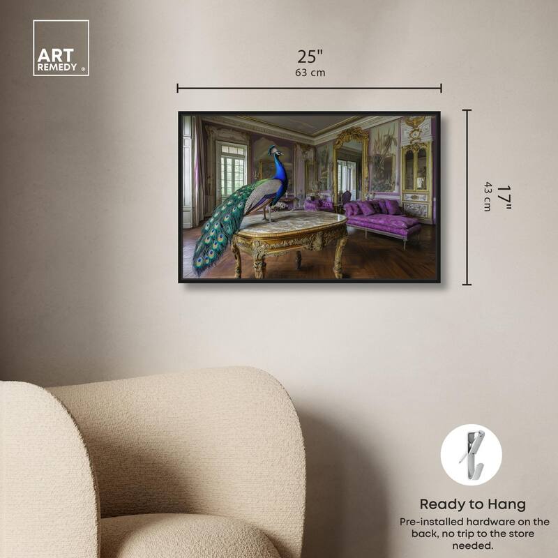 Royal Plumage Canvas by Art Remedy