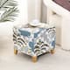 Option Blue-Floral-Linen