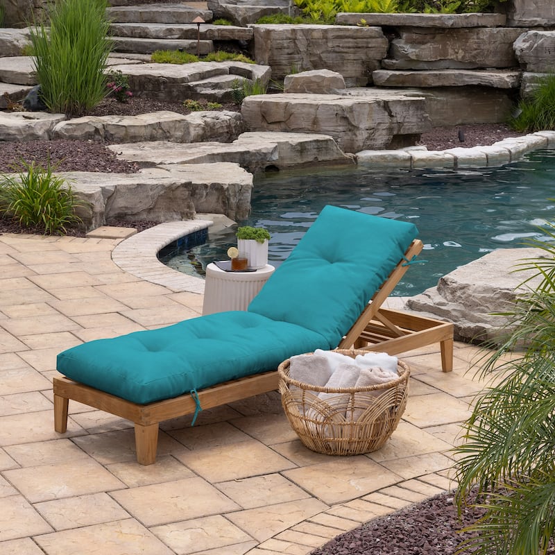ARDEN Plush Blowfill Chaise Cushion 76 x 22