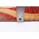 preview thumbnail 6 of 7, ECARPETGALLERY Hand-knotted Ziegler Red Wool Rug - 6'5 x 7'3