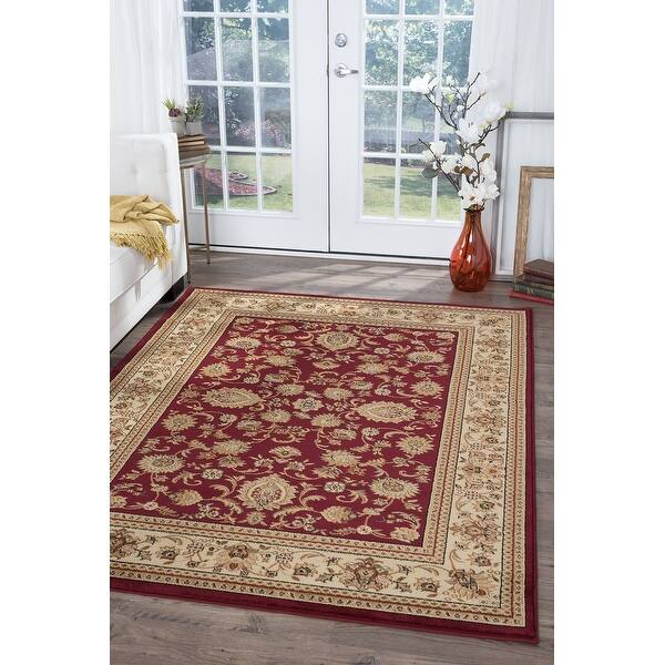 Shop Alise Rugs Soho Transitional Border Area Rug On Sale Overstock 5267166