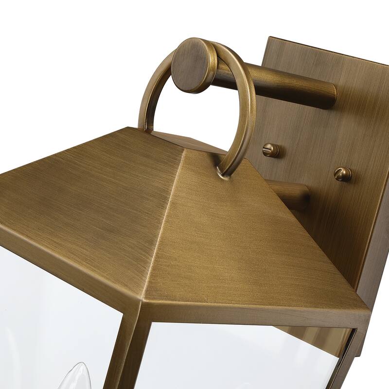 2-Light Outdoor Wall Lantern Sconce