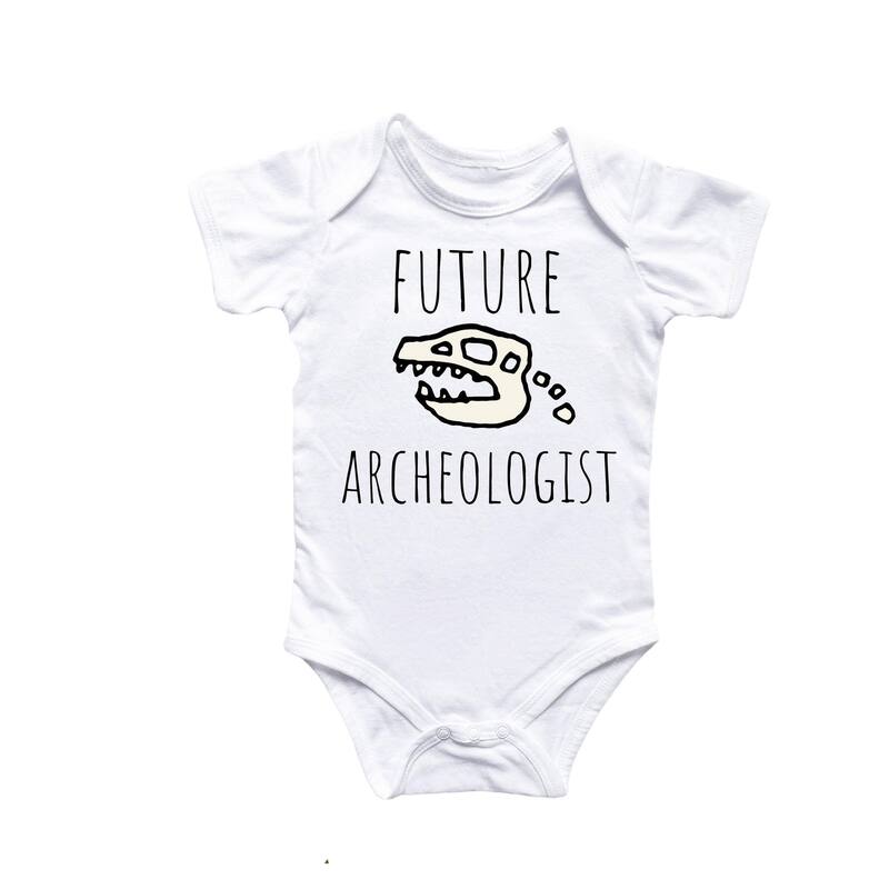 Archeologist - Baby Boy Girl Clothes Infant Bodysuit Funny Cute Newborn - Blue - 0-3M