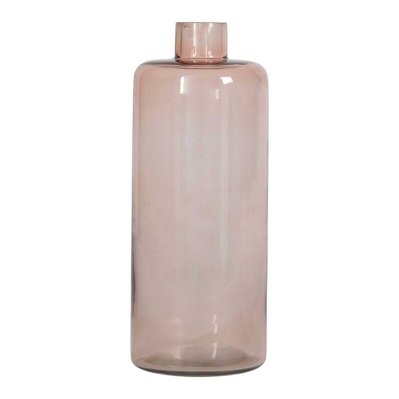 Amber Glass Vase by East at Main - Short
