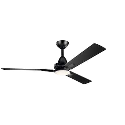 Kichler Kosmus 52" 3 Blade Indoor Ceiling Fan - LED Light Kit Included