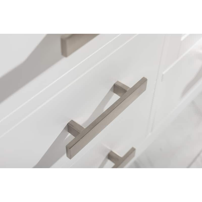 Valentino 60" Double Vanity in White