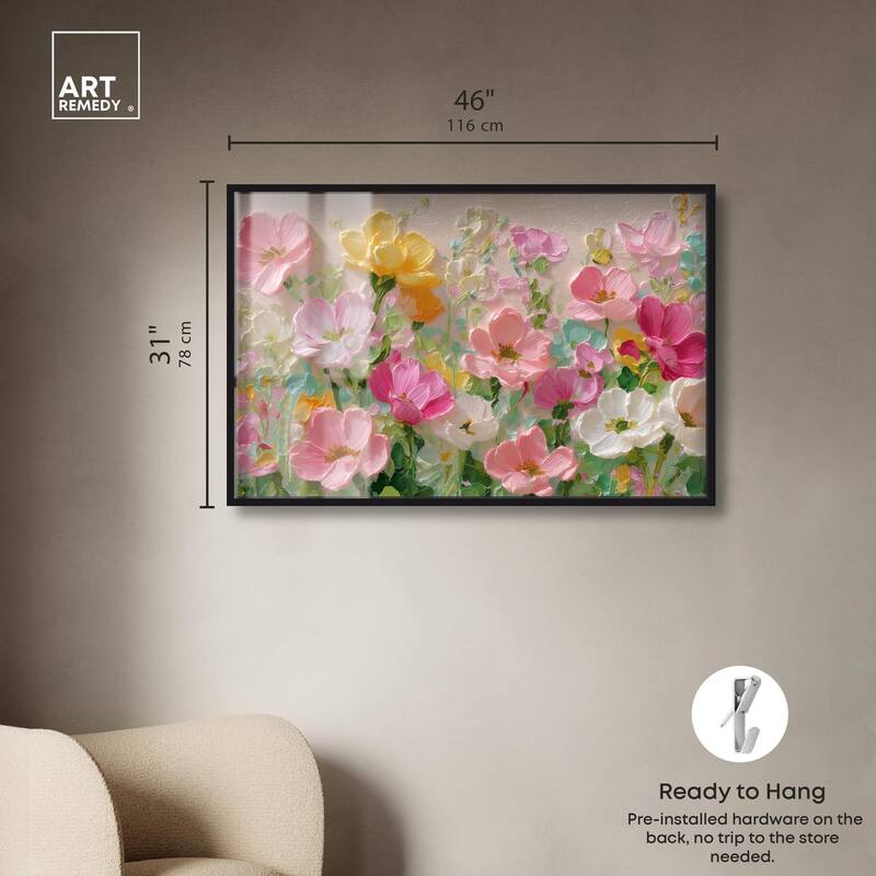 Expressed in Petals I Shadowbox by Art Remedy