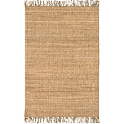 Livabliss Casual Jute Solid Area Rug