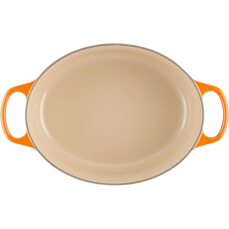 Le Creuset 5 qt. Enameled Cast Iron Signature Oval Casserole, Flame
