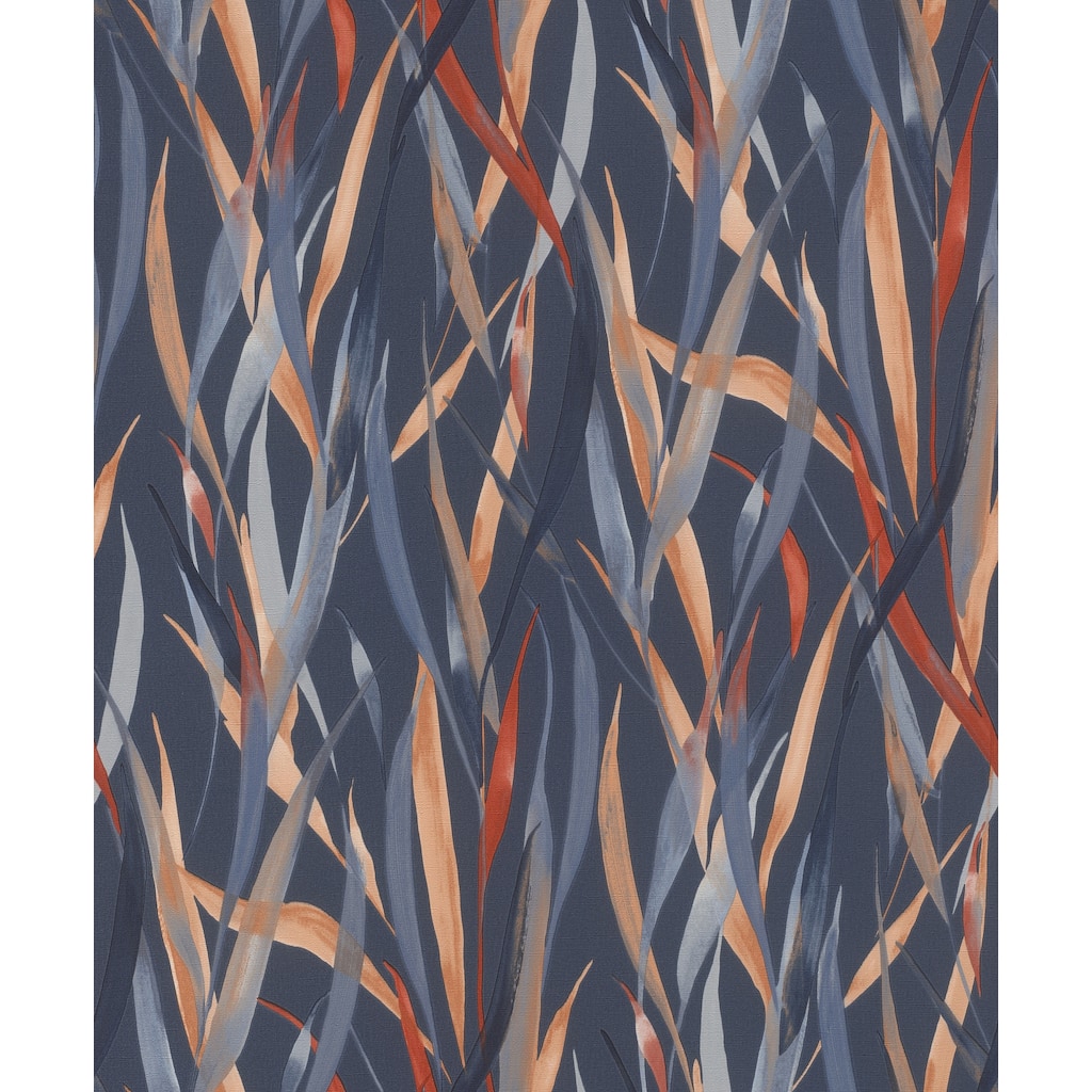Rasch Sway Blue Botanical Wallpaper
