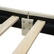 preview thumbnail 13 of 12, Queen Size & Twin XL Size Upholstered Platform Bed