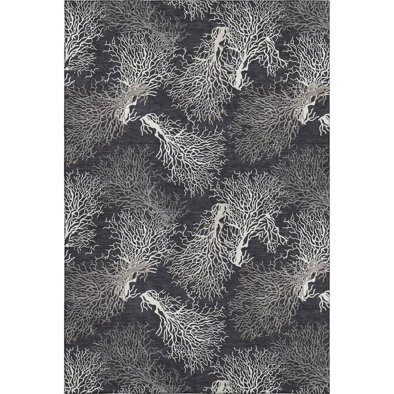 Premium Washable Super Soft Coastal Coral Mayfield Rug