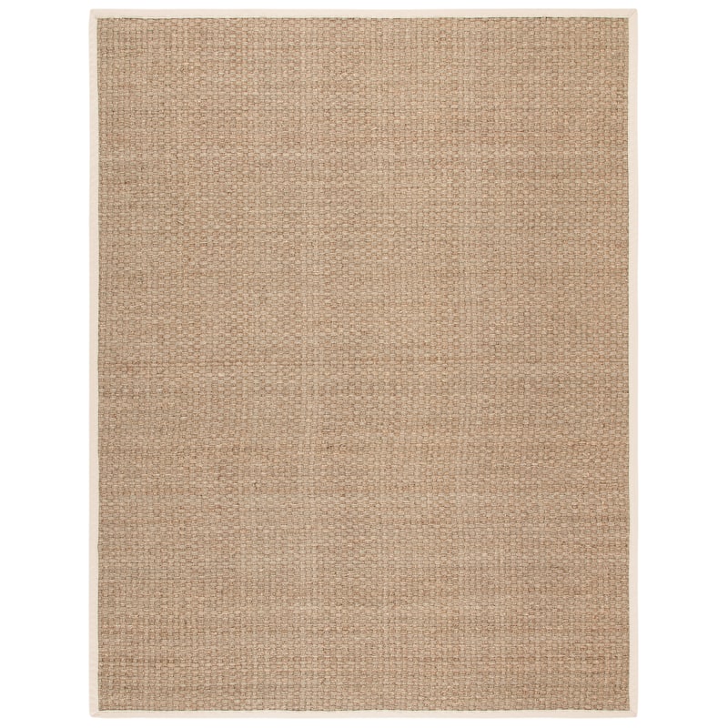 SAFAVIEH Natural Fiber Marina Basketweave Seagrass Rug