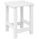 preview thumbnail 109 of 166, Laguna Kids Outdoor Poly Adirondack Side Table White