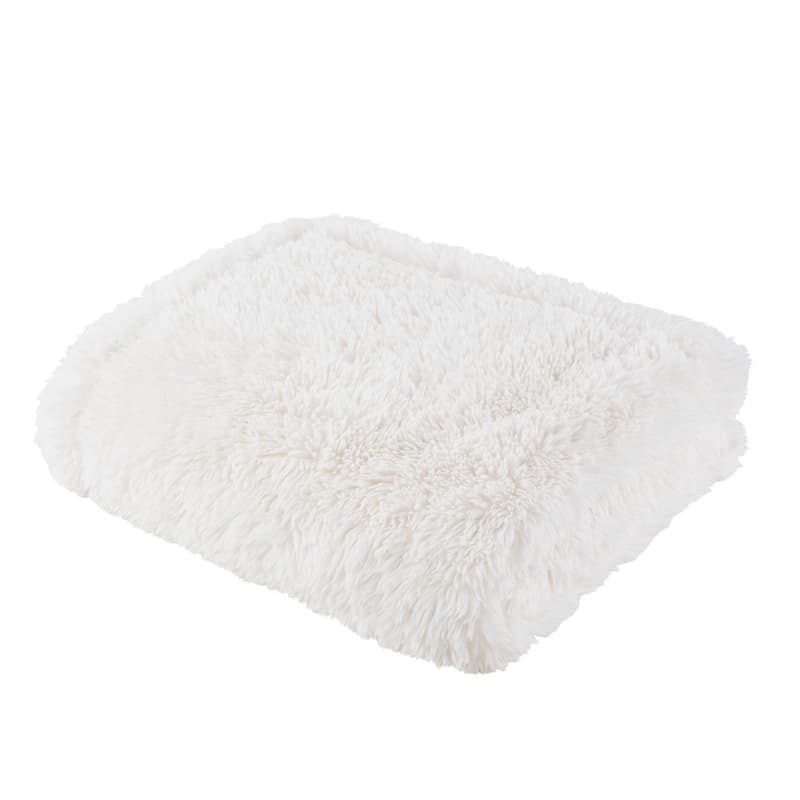 Madison Park Amaya Faux Fur Throw 50x60"