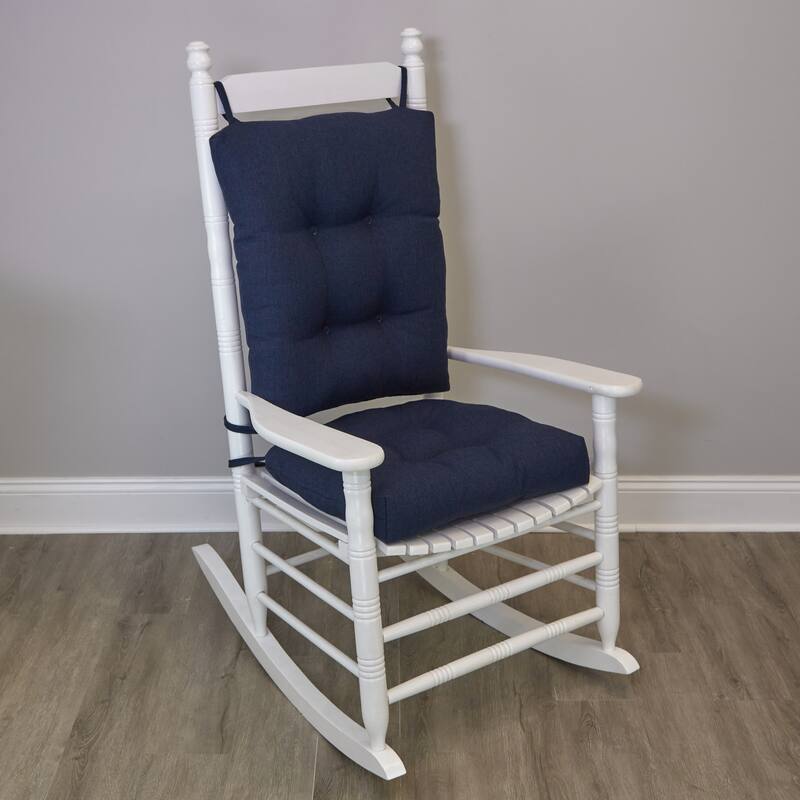 Klear Vu Outdoor Performance Fabric Rocking Chair Cushion Set