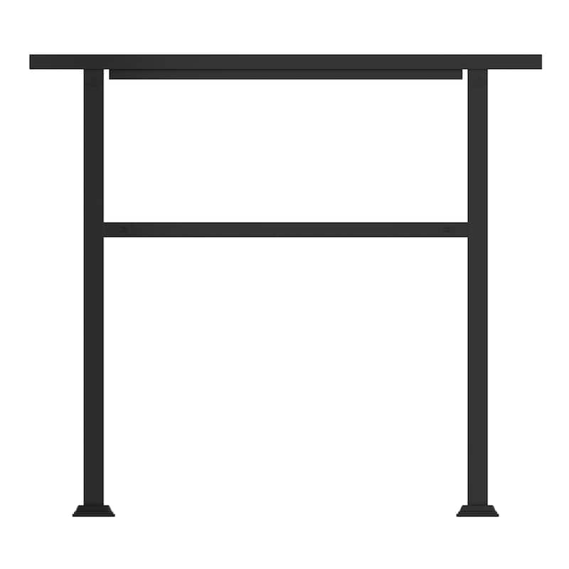 Sturdy Aluminum Stair Rail for Home, Hotel, Garden Choose from 3 Sizes