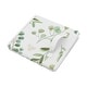 preview thumbnail 4 of 2, Floral Leaf Collection Girl Kids Fabric Toy Bin Storage - Green and White Boho Watercolor Botanical Woodland Tropical Garden