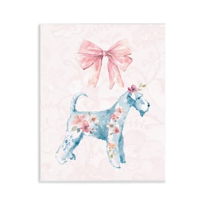 Stupell Pastel Dog Glam Details Wall Plaque Art Design By Carol Robinson