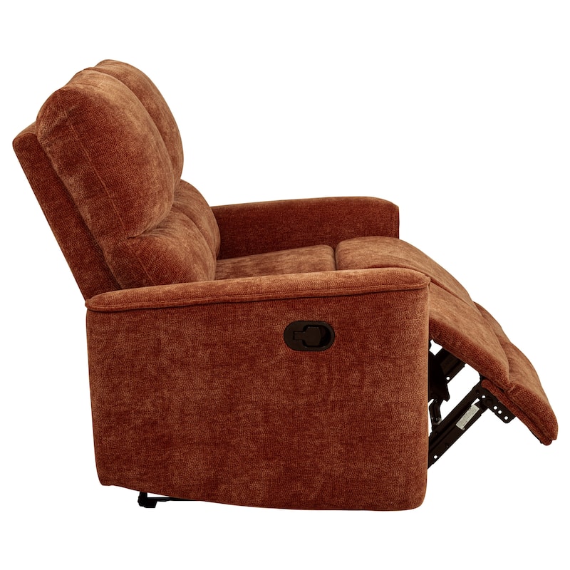 Navarro Chenille Upholstered Reclining Loveseat