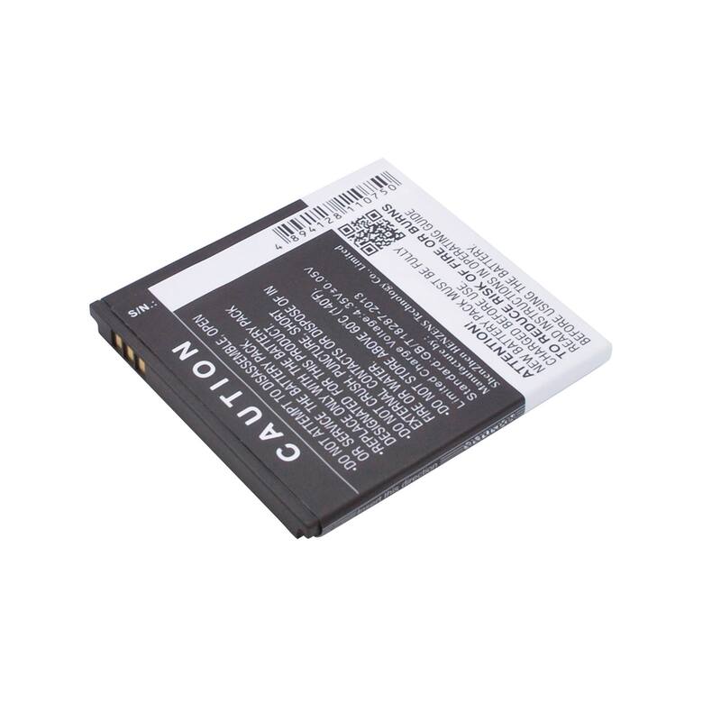 Battery for BQ 1700 Aquaris E4 B46 Mobile SmartPhone CS-BQE400SL X-Longer - Black