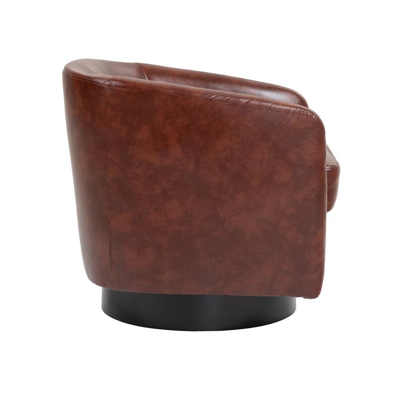 Modern 360° Swivel Barrel Accent Chairs by DREAMSIDEA