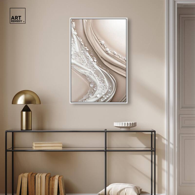 Viscous Veils I Canvas by Art Remedy
