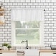 preview thumbnail 8 of 66, No. 918 Martine Microfiber Semi-Sheer Rod Pocket Kitchen Curtain Valance and Tiers Set