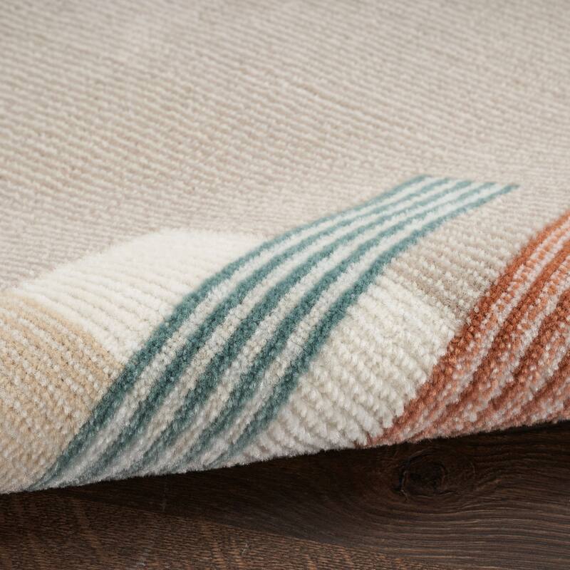 Nourison Thalia Modern Geometric Area Rug