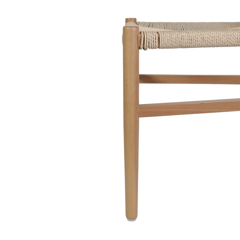 2PK Commercial Y-Back Style Wood and Kraft Paper Stack Dining Chair - 22"D x 21.25"W x 29.75"H